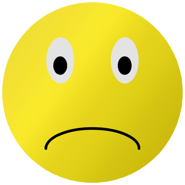 SVG Frown smiley