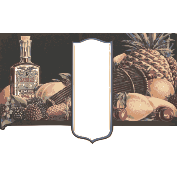 SVG Fruit frame