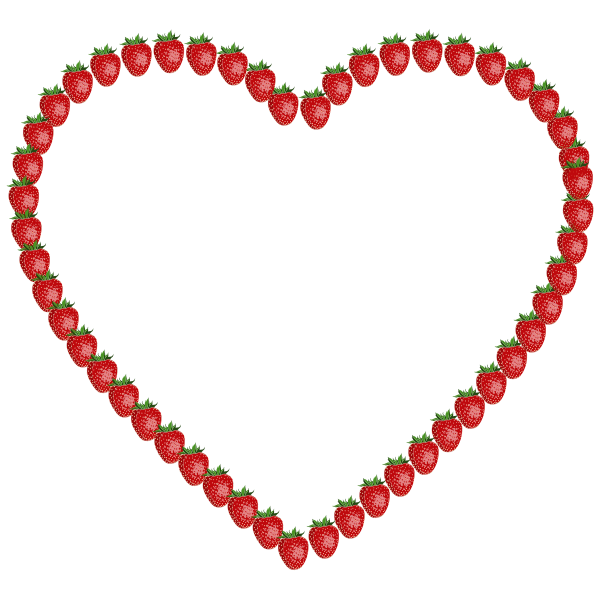 SVG Fruit heart
