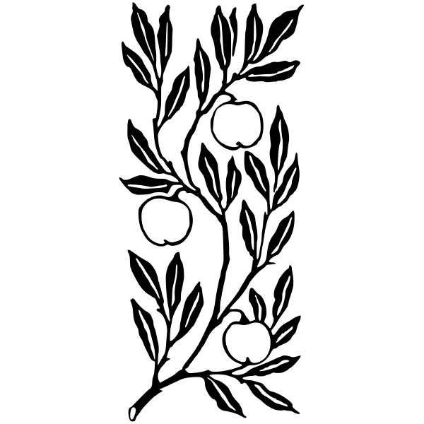 SVG Fruit on a branch
