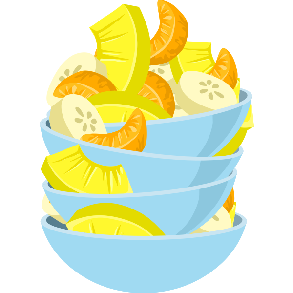 SVG Fruit salad