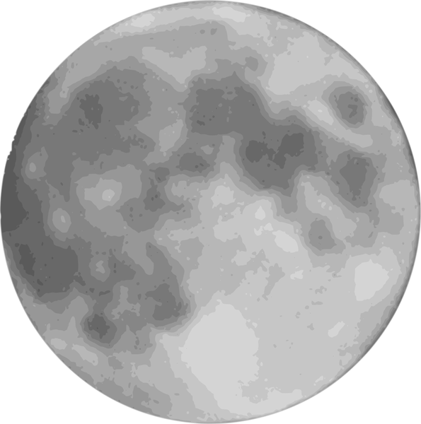 SVG Full moon