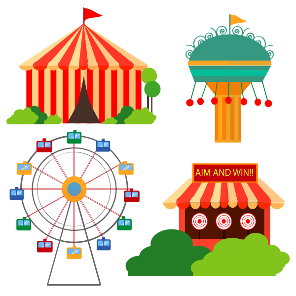 SVG Funfair