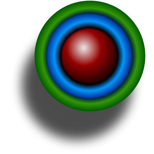 SVG Funky Button 2