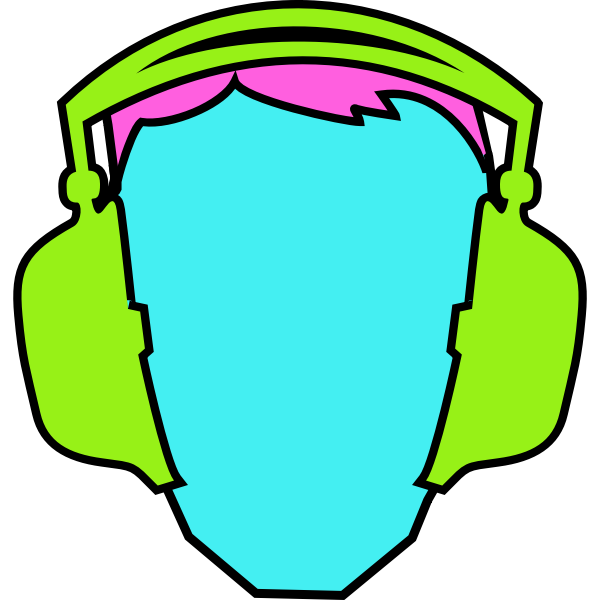 SVG Funky hearing protection