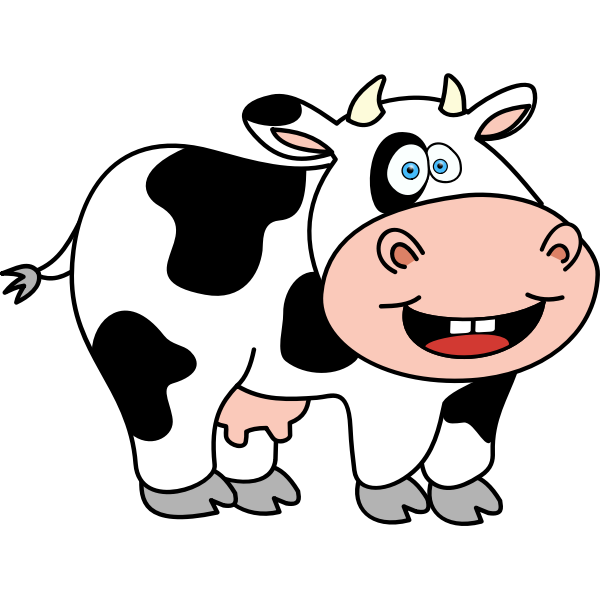SVG Funny cow