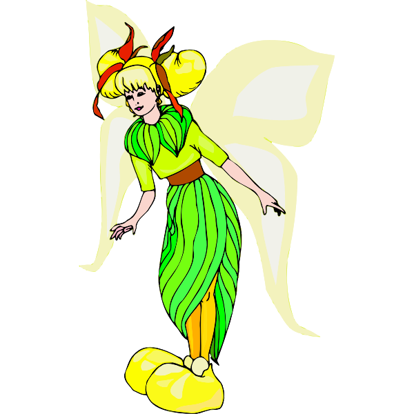 SVG Funny fairy