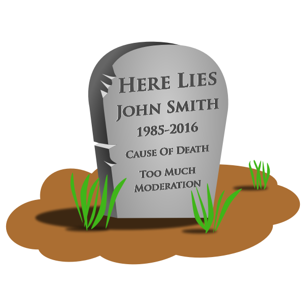 SVG Funny headstone