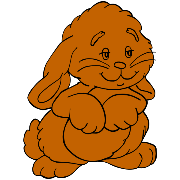 SVG funny rabbit
