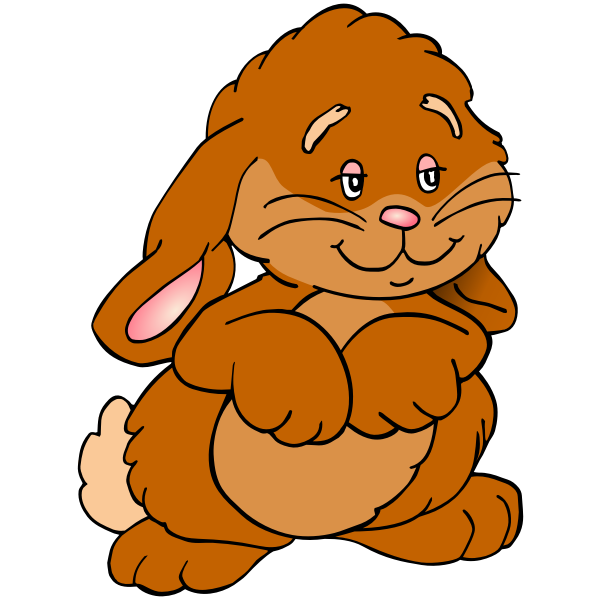 SVG funny rabbit