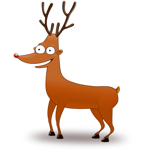 SVG Funny reindeer