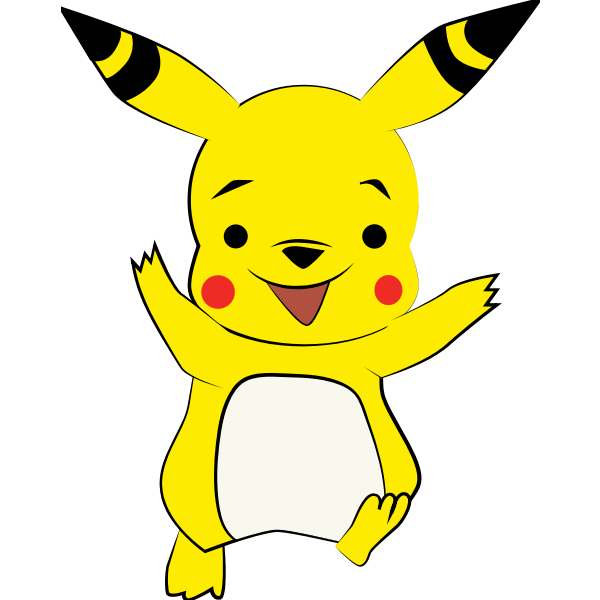 SVG Funny yellow bunny