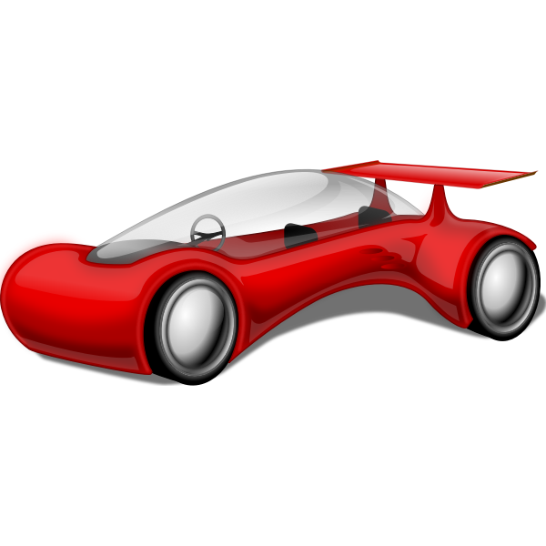 SVG Future car vector image