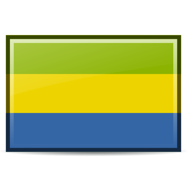 SVG Gabon flag