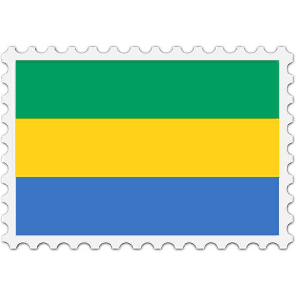 SVG Gabon flag image