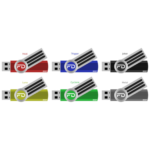 SVG Gaia Flash Drives