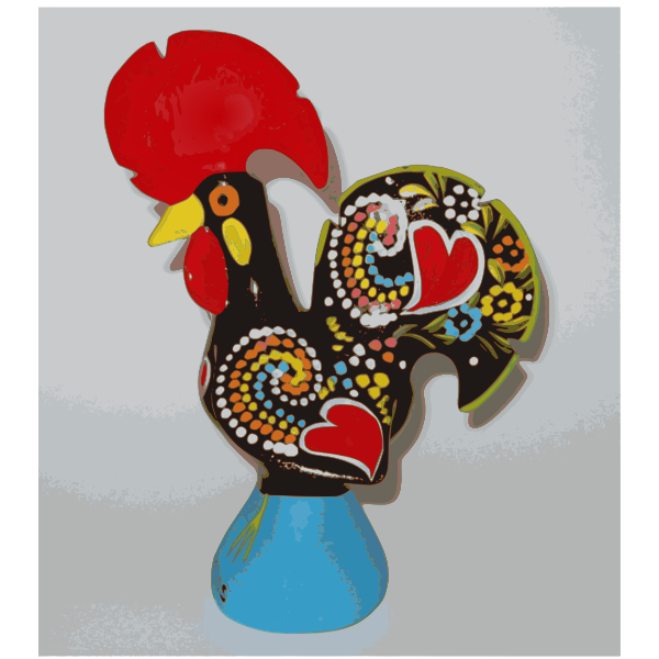 SVG galo de barcelos