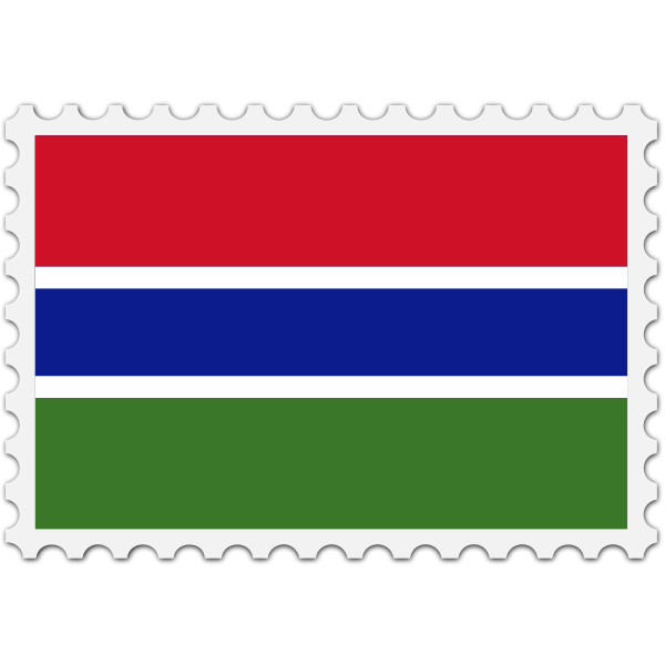 SVG Gambia flag