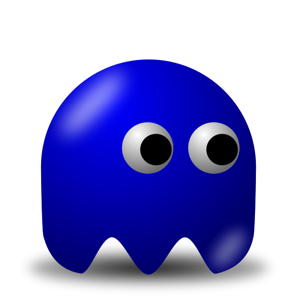 SVG Game baddie basic guy vector image