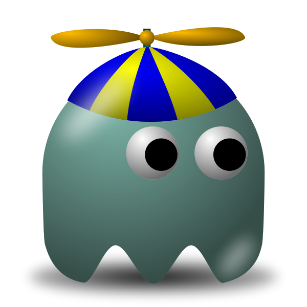 SVG Game baddie geek vector image