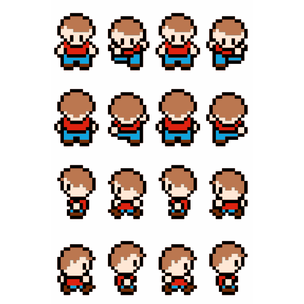 SVG Game character