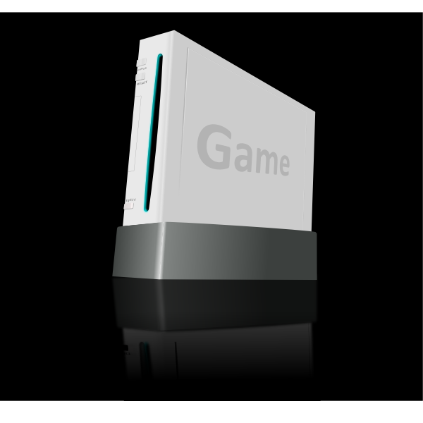 SVG Game console vector illustration