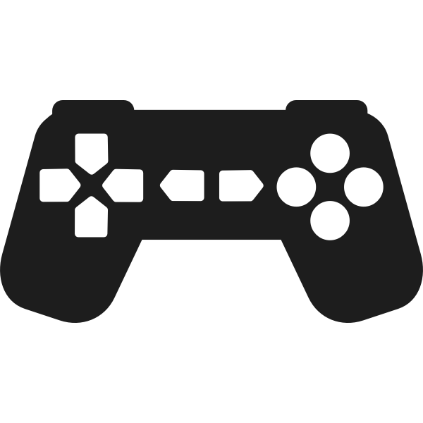 SVG Game Controller Outline