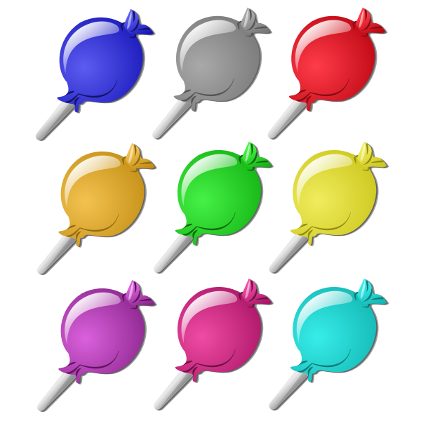 SVG Game marbles - candies