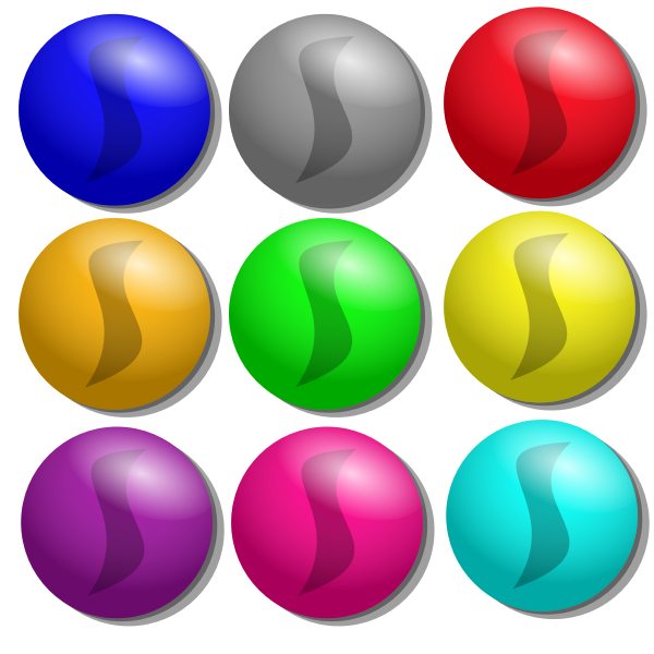 SVG Game marbles - dots