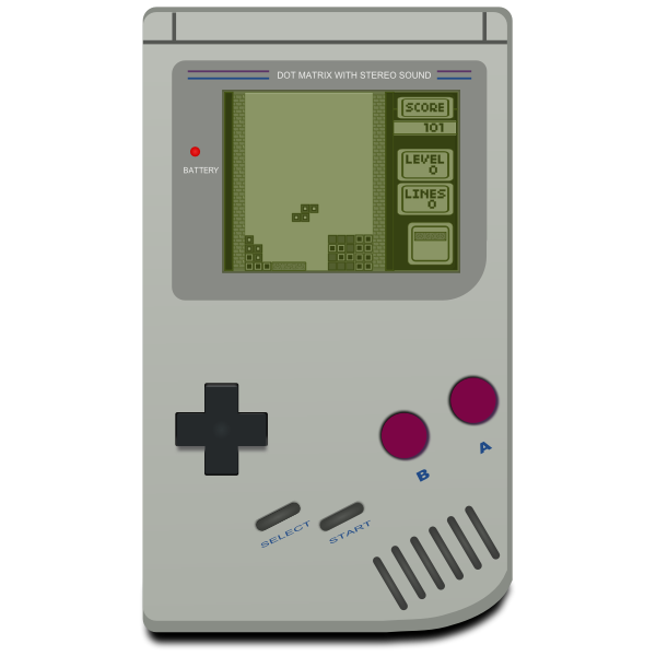 SVG GameBoy Tetris