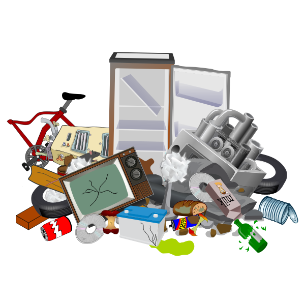 SVG Garbage dump site