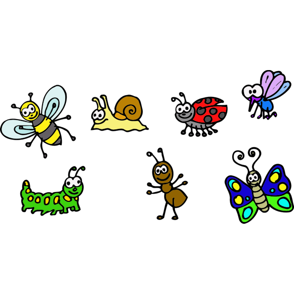 SVG Garden animals