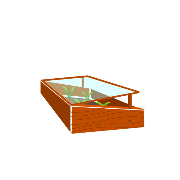 SVG Garden frame
