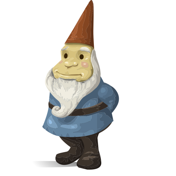 SVG Garden gnome