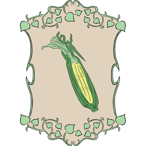 SVG Garden Sign Corn