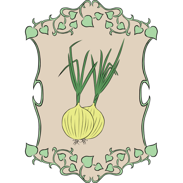 SVG Garden Sign Onion