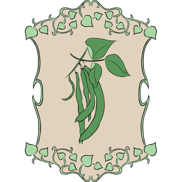 SVG Garden Sign String Beans