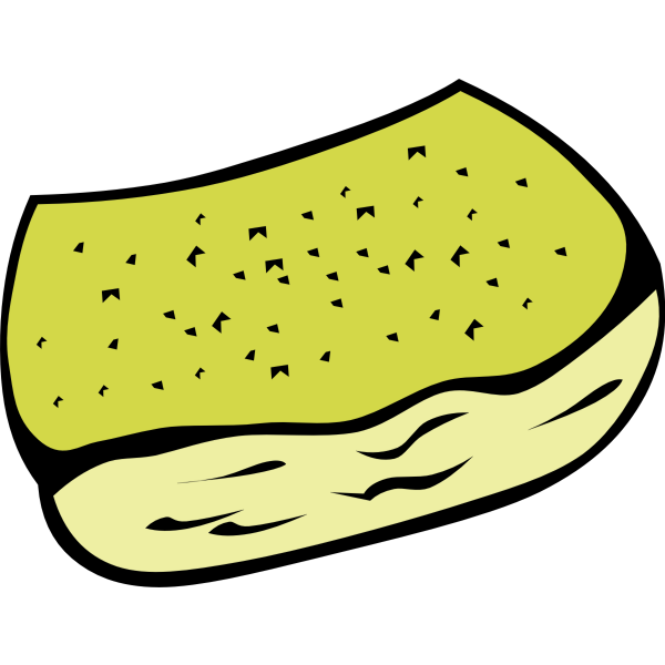 SVG Garlic bread vector clip art