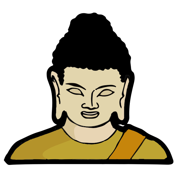 SVG Gautama Budda