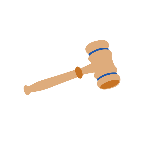 SVG Gavel vector drawing