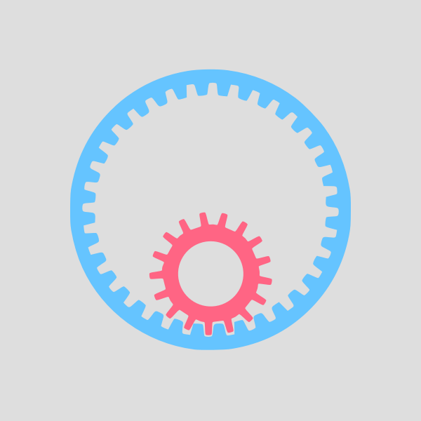 SVG Gear animation