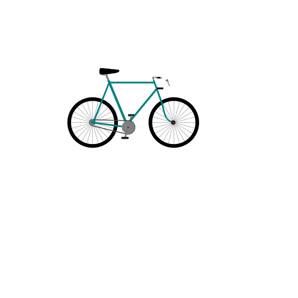 SVG Gear bicycle