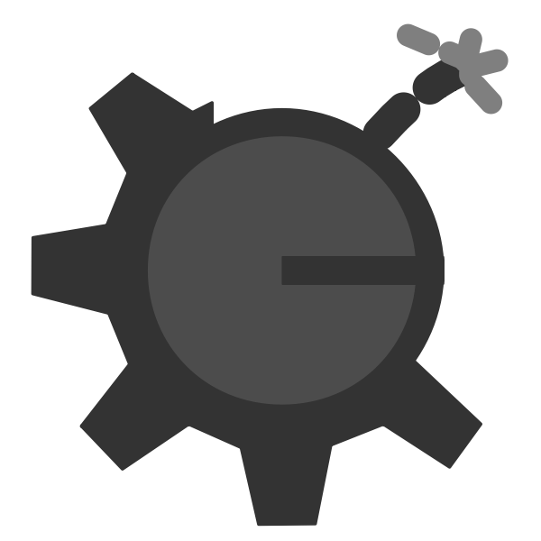 SVG Gear settings icon