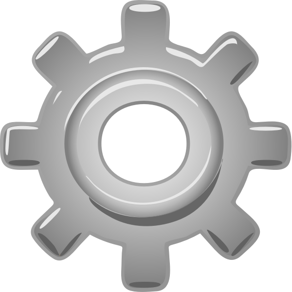 SVG Gear vector illustration