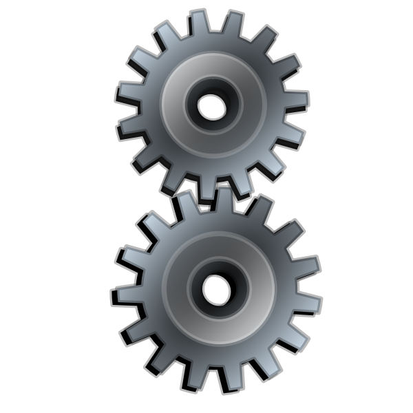 SVG Gear vector image
