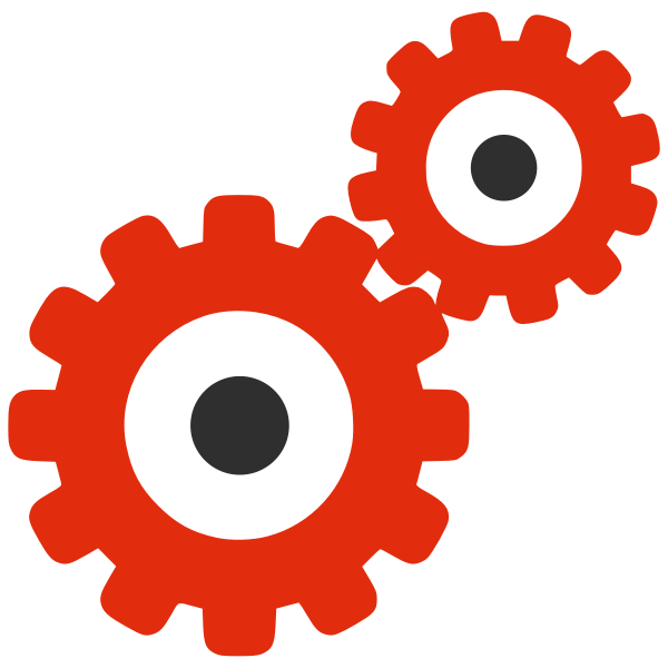 SVG Gears vector clip art