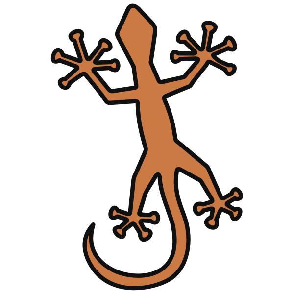 SVG Gecko mini