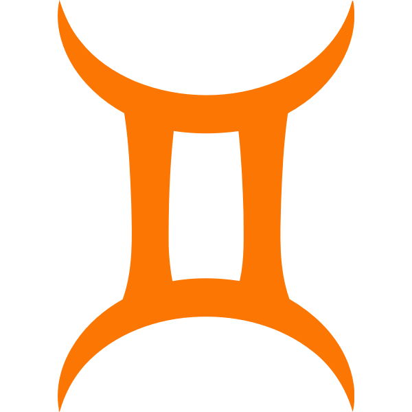 SVG Gemini sign