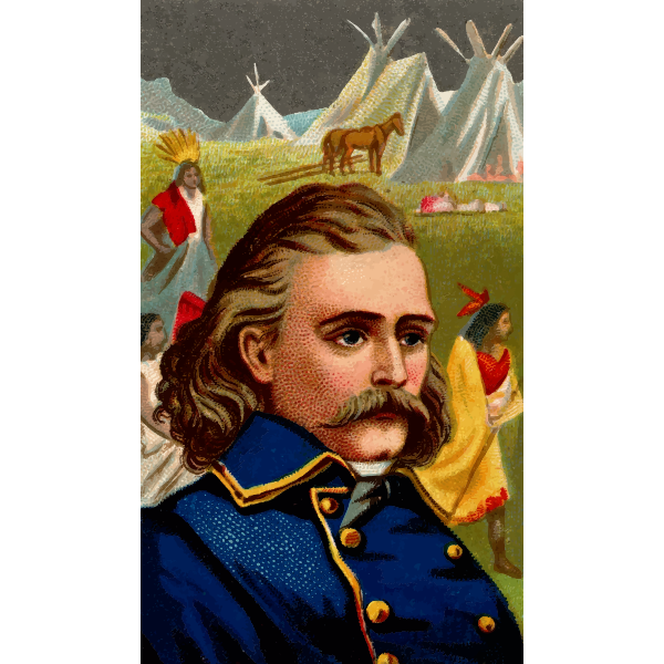 SVG General George Armstrong Custer