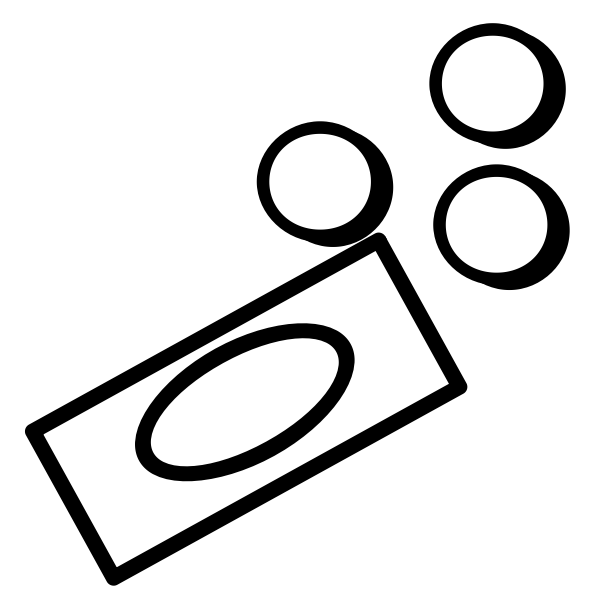 SVG generic money pictogram